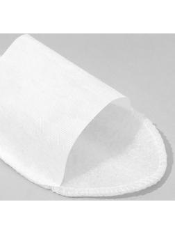 Тапочки одноразовые Антикризисные, 4 мм, белые