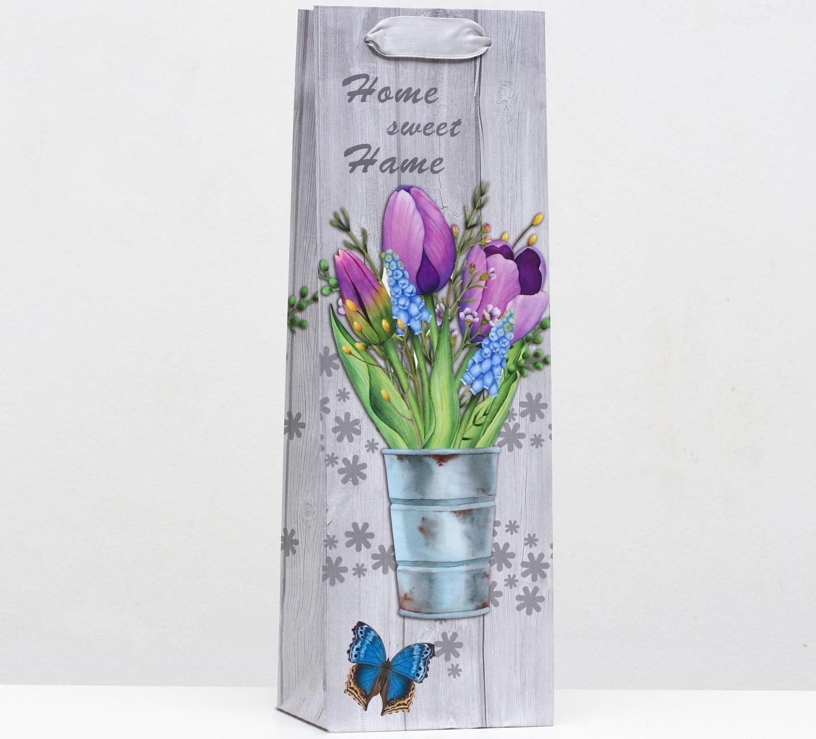 Пакет ламинированный под бутылку 12*36*9