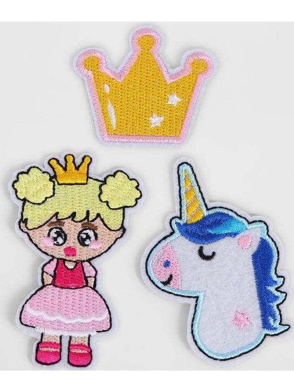 Набор термоаппликаций «Принцесса», 3 шт