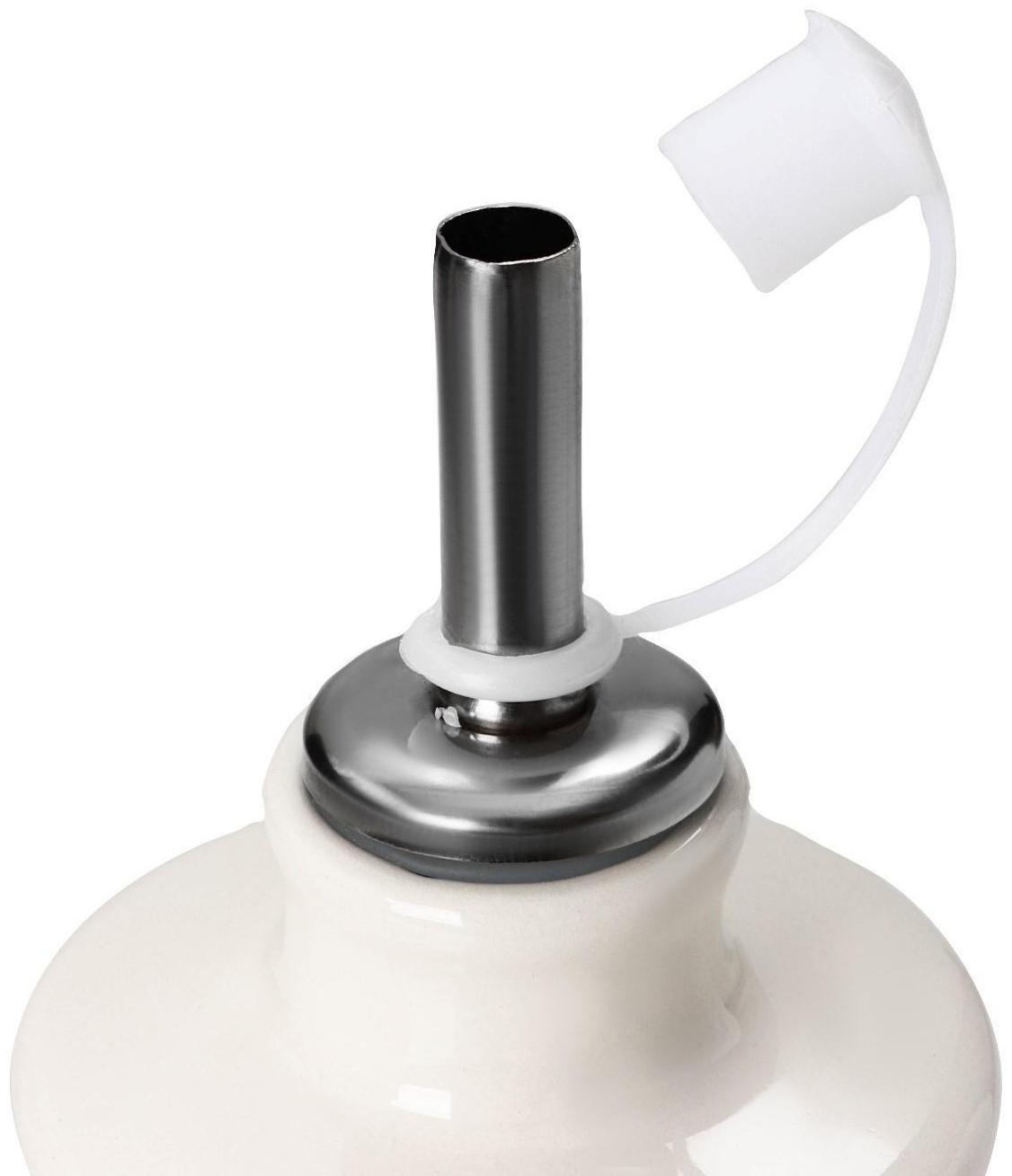 Набор для соусов и масел Доляна «Дед Мороз и олени», 2 предмета: 300 мл, цвет белый