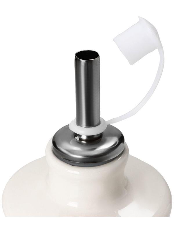 Набор для соусов и масел Доляна «Дед Мороз и олени», 2 предмета: 300 мл, цвет белый