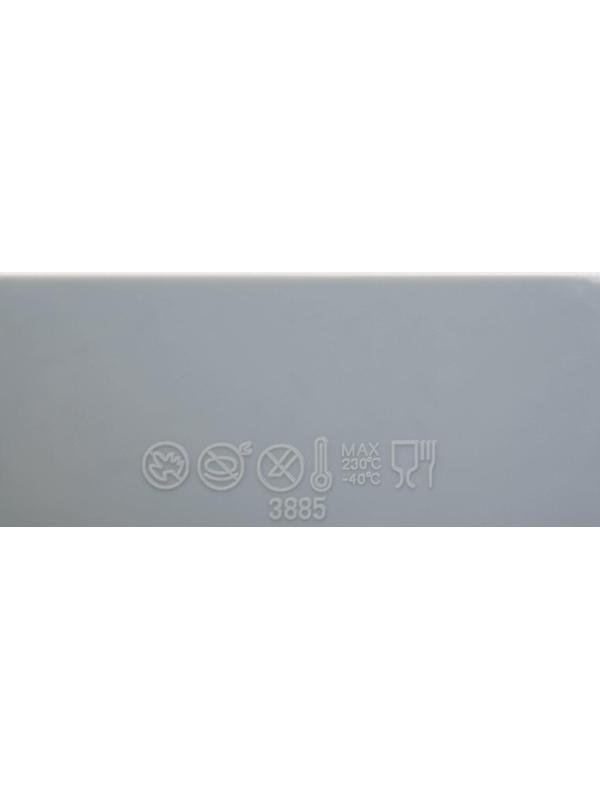 Силиконовый коврик для айсинга Доляна «Листья», 16×13×0,3 см, цвет серый