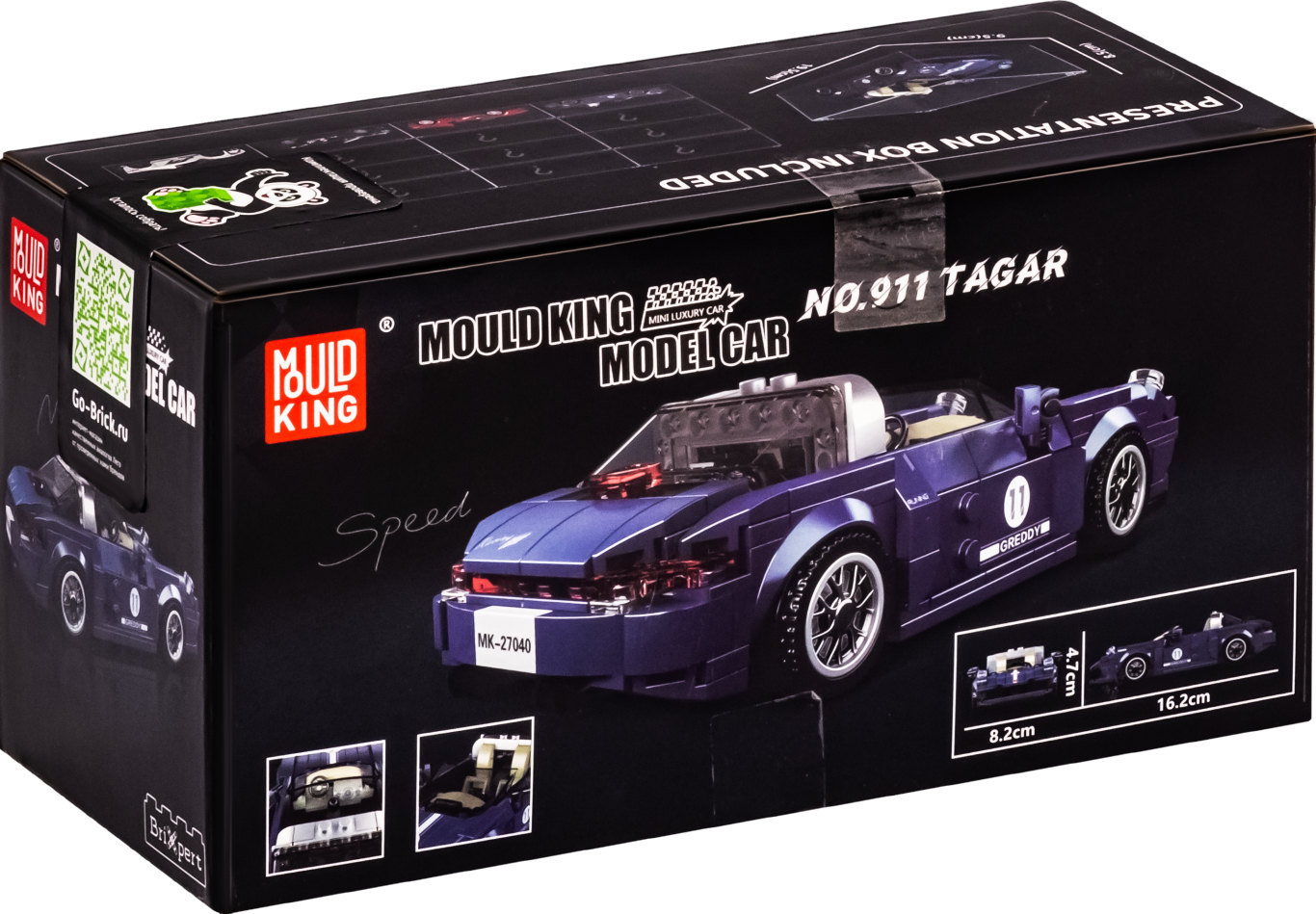 Конструктор Mould King «Porsche 911 Targa» 27040 / 366 деталей