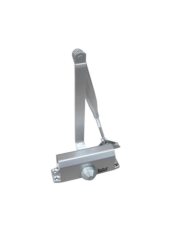 Доводчик Dormakaba TS Nano с рыч.тягой, до 45 кг, серый (8010055)