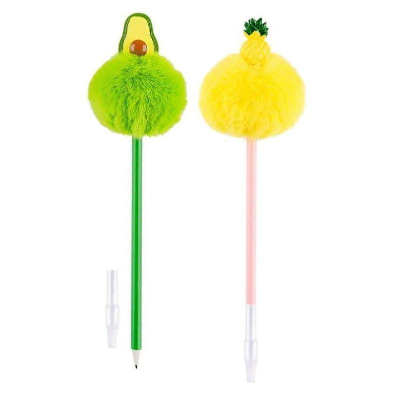 Ручка шариковая неавтоматическая MESHU Avocado&Ananas син 0,7мм ас MS_65763