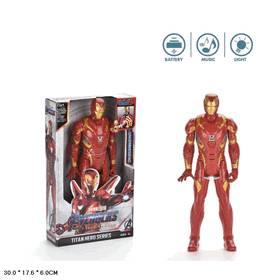 ЛМ7705 Фигурки Героев Железный человек. Свет, звук. 30х17.6х6 см. (36/72)LM7705
