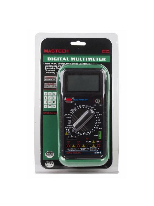 Мультиметр универсальный MY64 MASTECH (13-2005)