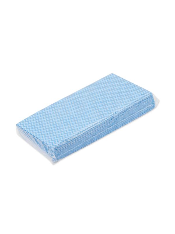 Салфетки хозяйственные SYR нетканое полотно 30х60см 25шт/уп синие 993498