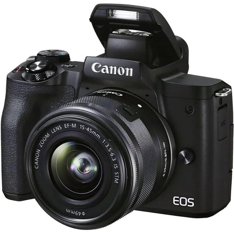 Фотоаппарат Canon EOS M50 Mark II Kit Black + EF-M 15-45mm IS STM(4728C007)