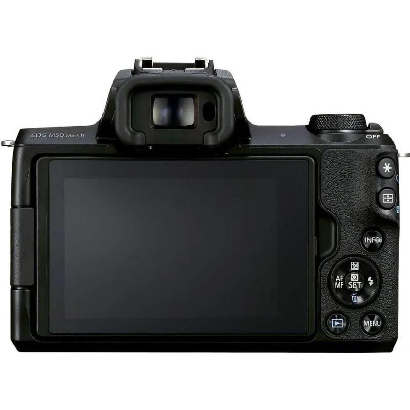 Фотоаппарат Canon EOS M50 Mark II Kit Black + EF-M 15-45mm IS STM(4728C007)