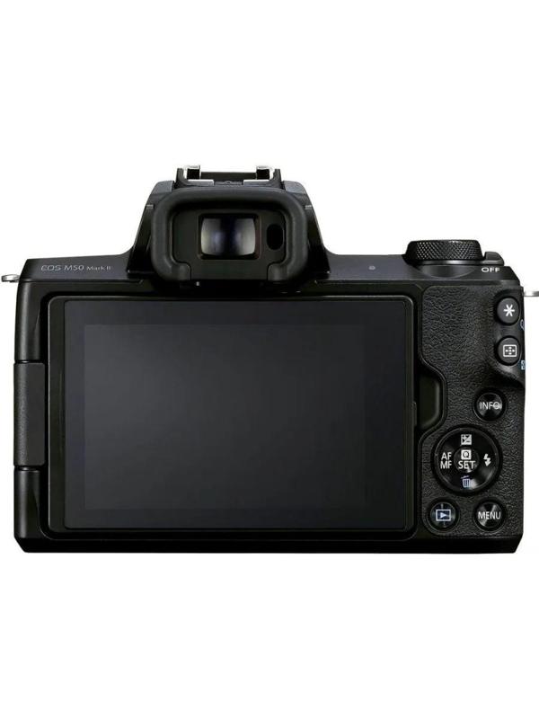 Фотоаппарат Canon EOS M50 Mark II Kit Black + EF-M 15-45mm IS STM(4728C007)