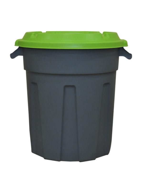Бак для отходов 60л пластик, зеленый для пищ./непищ. прод. (до -30)