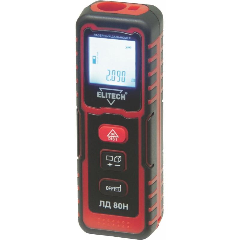 Дальномер лазерный ELITECH ЛД 80 Н