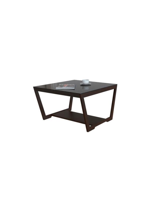 Стол журнальный ME_BeautyStyle 1 венге/стекло черн.