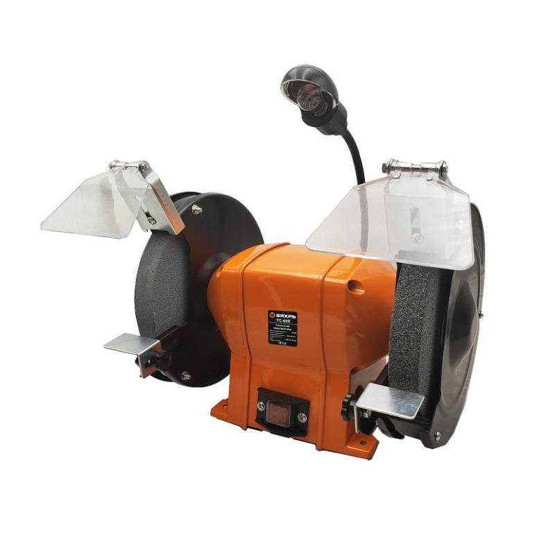 Станок заточный (точило) ВИХРЬ ТС-600 600Вт, d200х12.7мм,подсветк (72/7/4)