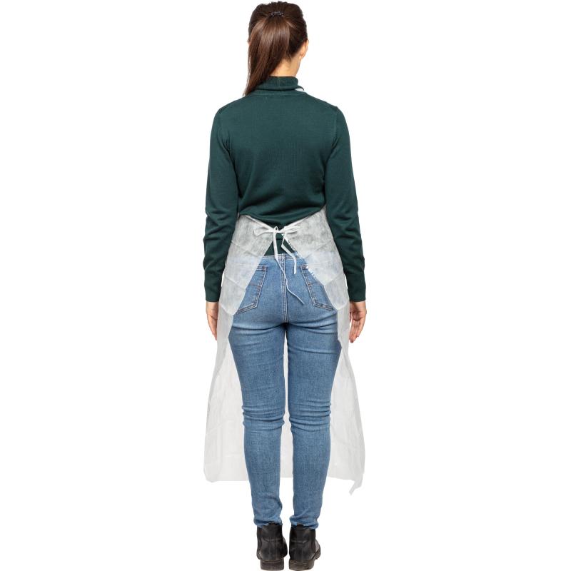 Фартук хирург, спанбонд лам, пл.40, дл.140см ШК32955