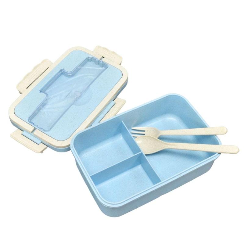 Набор туриста Ланчбокс  ECOS с подставкой под тел,ложка,вилка),104412