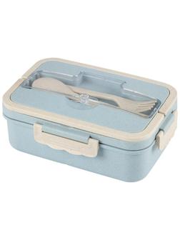 Набор туриста Ланчбокс  ECOS с подставкой под тел,ложка,вилка),104412