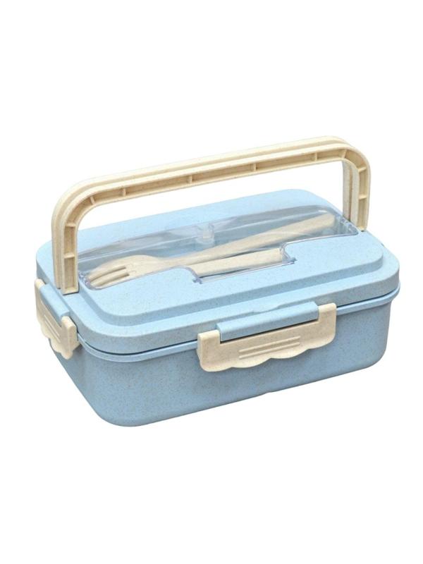 Набор туриста Ланчбокс  ECOS с подставкой под тел,ложка,вилка),104412