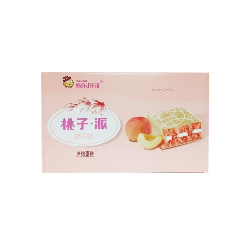 Пирожное бисквитное CUNDO Персик в белом шоколаде,  20 шт/уп