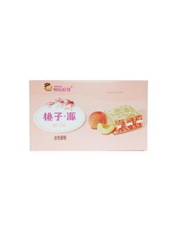 Пирожное бисквитное CUNDO Персик в белом шоколаде,  20 шт/уп