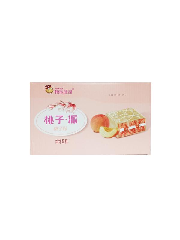 Пирожное бисквитное CUNDO Персик в белом шоколаде,  20 шт/уп