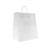 Пакет бумажный 320х200х370 мм, 80 гр/м2, с круч. ручками, белый, 200 шт/уп