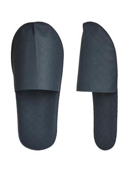 Тапочки одноразовые спанбонд 80 Паттерн серые подош./5мм flow-pack 100шт/уп