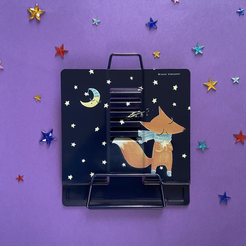 Подставка для книг ВОЛШЕБНЫЙ ЛИС с регулируем наклоном (металл.), 24-0006