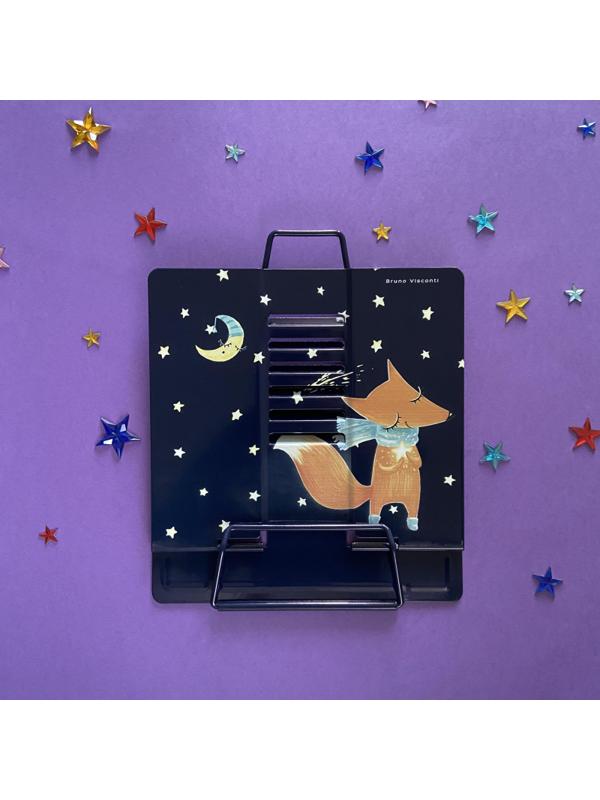 Подставка для книг ВОЛШЕБНЫЙ ЛИС с регулируем наклоном (металл.), 24-0006