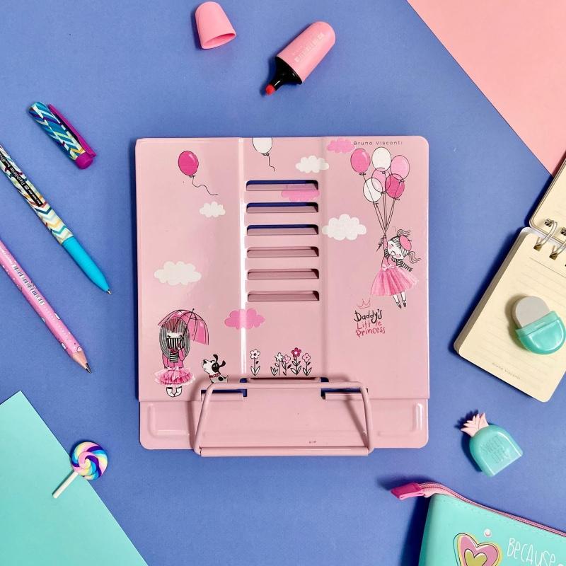 Подставка для книг  МАЛЕНЬКАЯ ПРИНЦЕССА с регул наклоном (металл) 24-0002