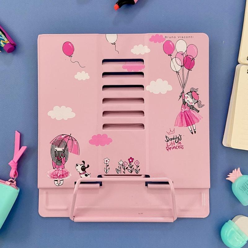 Подставка для книг  МАЛЕНЬКАЯ ПРИНЦЕССА с регул наклоном (металл) 24-0002