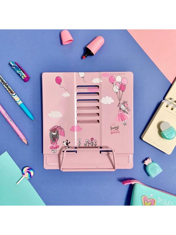 Подставка для книг  МАЛЕНЬКАЯ ПРИНЦЕССА с регул наклоном (металл) 24-0002