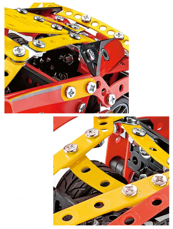 Конструктор металлический «Спортивный автомобиль» 8601 / 372 детали