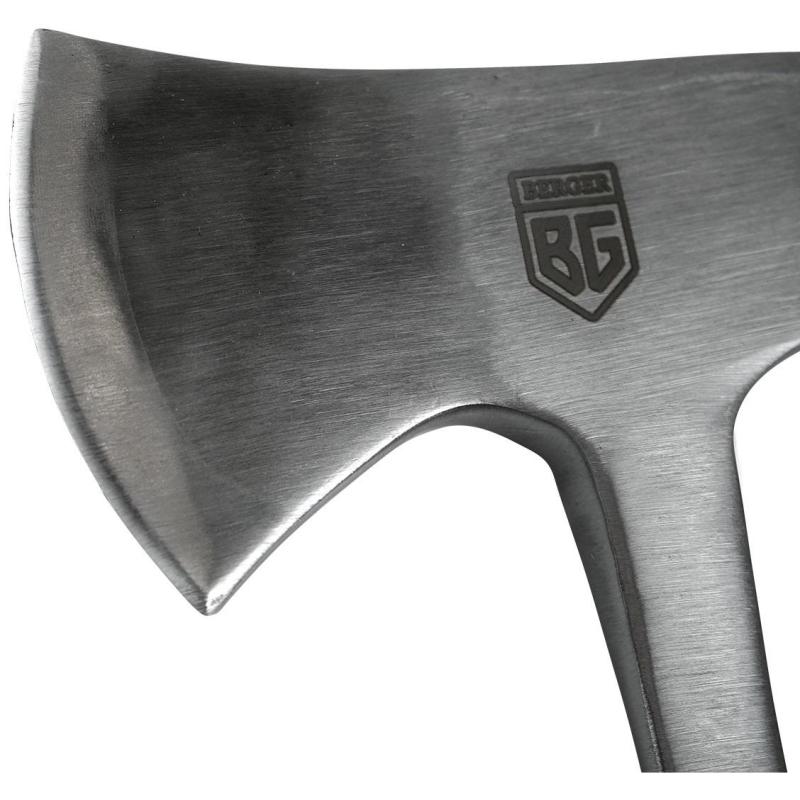 Топор цельнокованый 600 г. с чехлом,3-х комп.ручка, BERGER BG1530