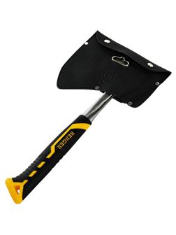 Топор цельнокованый 600 г. с чехлом,3-х комп.ручка, BERGER BG1530