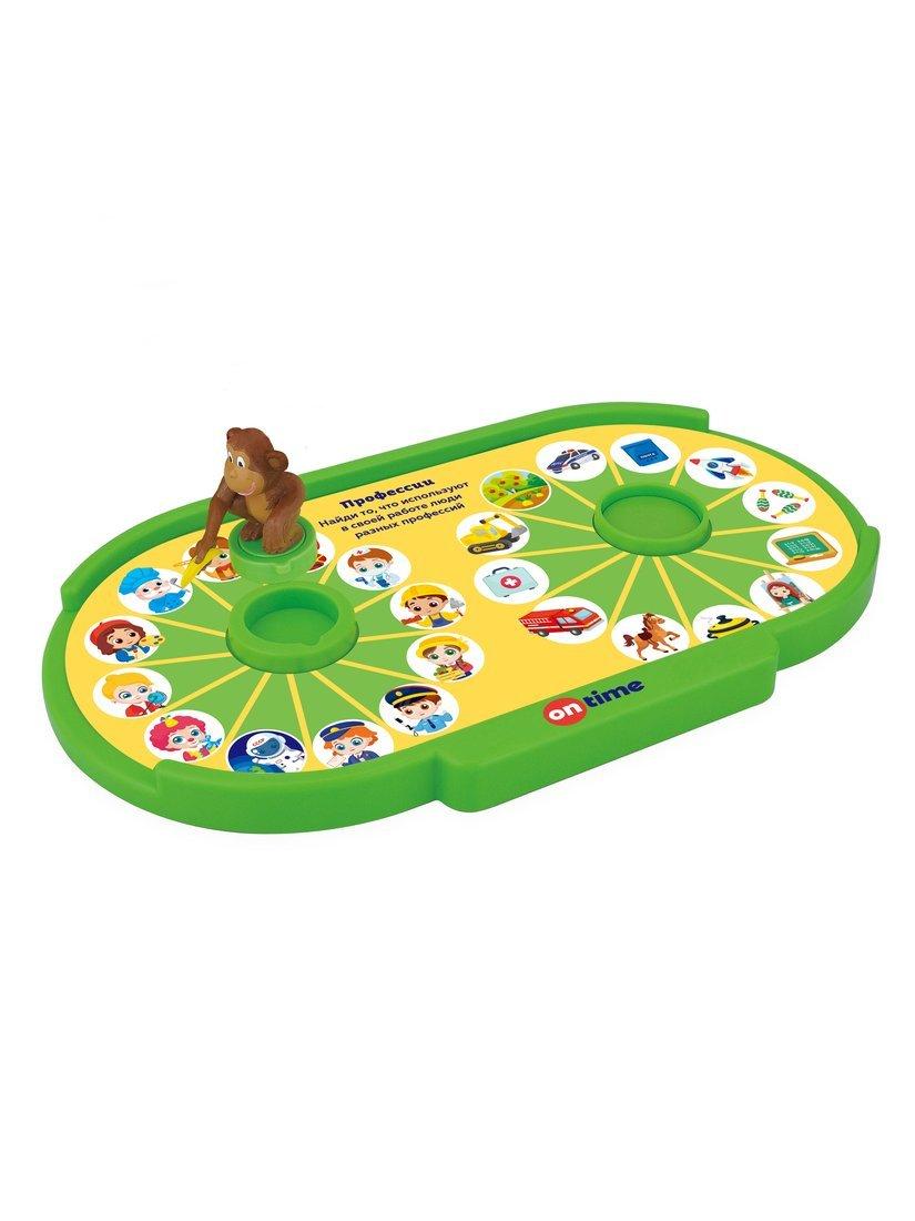 Настольная игра Викторина, с интерактивной обезьянкой