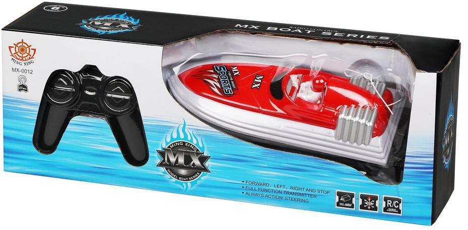 Катер р/у, 4 канала, эл.пит.АА*5шт.не вх.в комплект, коробка