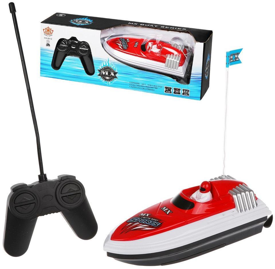 Катер р/у, 4 канала, эл.пит.АА*5шт.не вх.в комплект, коробка