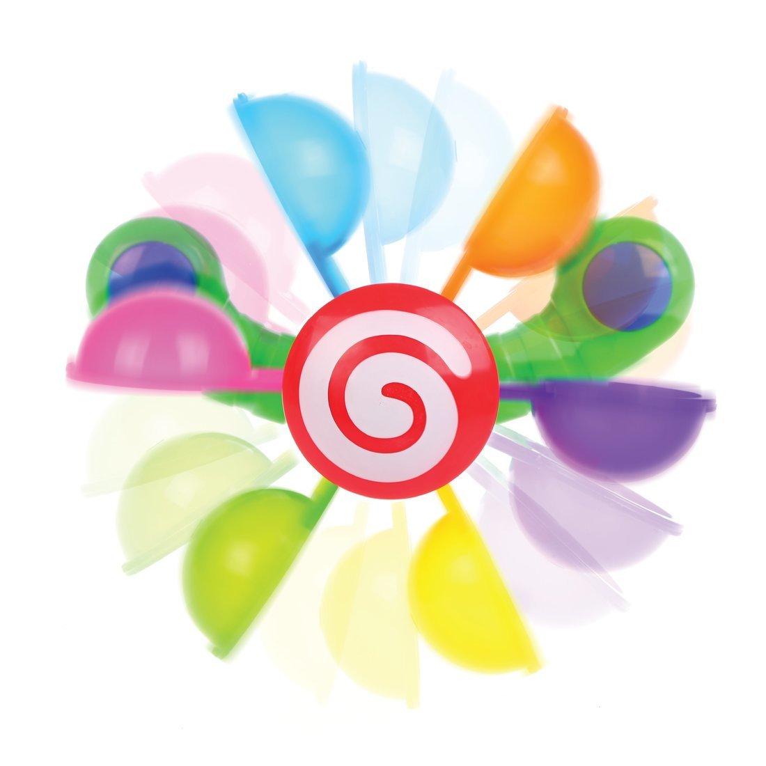 Игрушка для купания Водяная карусель: быстро крутится под струей воды