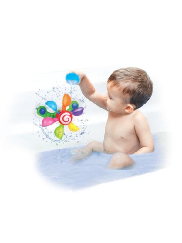 Игрушка для купания Водяная карусель: быстро крутится под струей воды