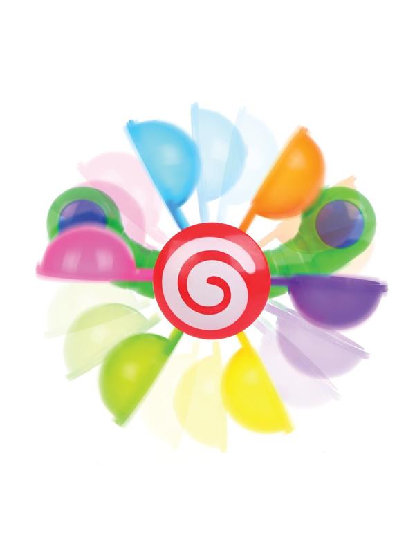 Игрушка для купания Водяная карусель: быстро крутится под струей воды