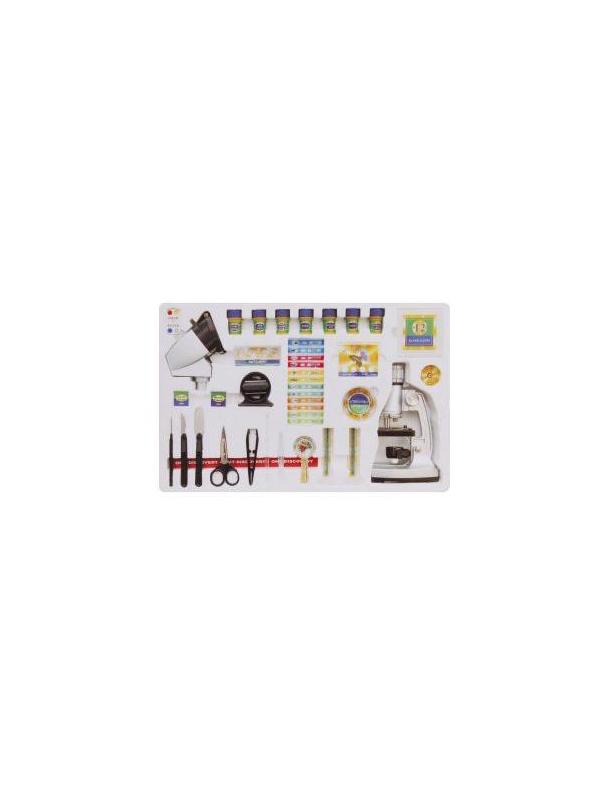 Набор Юный исследователь, пласт., микроскоп, аксесс., 27 предм.