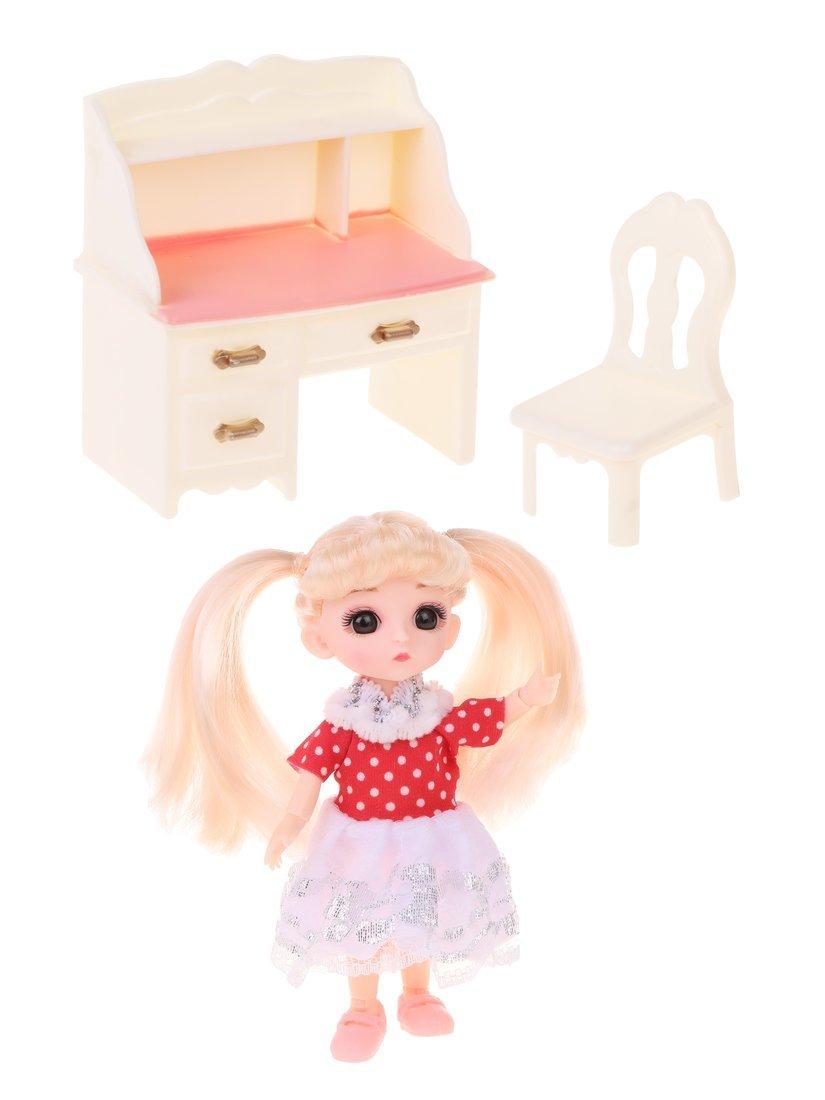 Игр.наб.Модница, в компл. кукла 15см., предм. 2шт., в ассорт., кор.