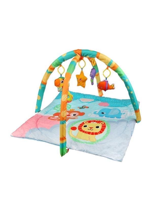 ДЕФЕКТ УПАКОВКИ Коврик развивающий Африка, игрушки 5 шт в компл.