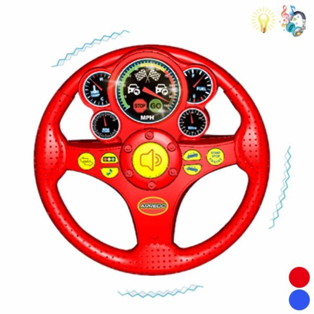 Руль, свет, звук, эл.пит. ААх3 не вх. в компл., в ассорт., коробка