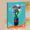 Конструктор Zuanma «Цветы в горшке: Букет из роз» 101-3 / 768 деталей