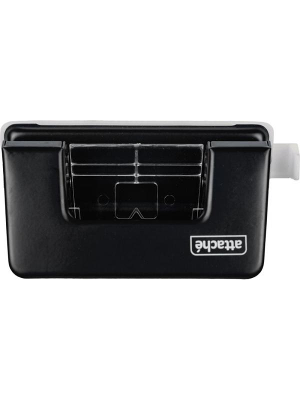 Дырокол ATTACHE 6304 до 12л. с лин, металл., черный