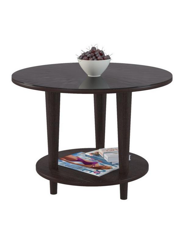 Стол журнальный I_ME_BeautyStyle 10 венге/стекло черн.