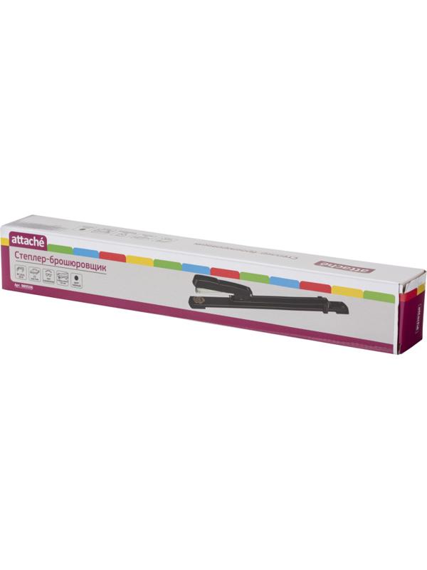Степлер-брошюровщик Attache, №24/6, до 25л., чёрный